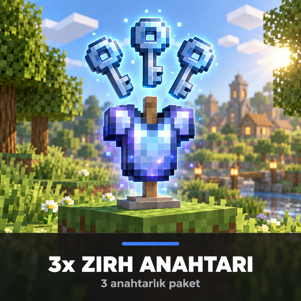 3x Zırh Anahtarı