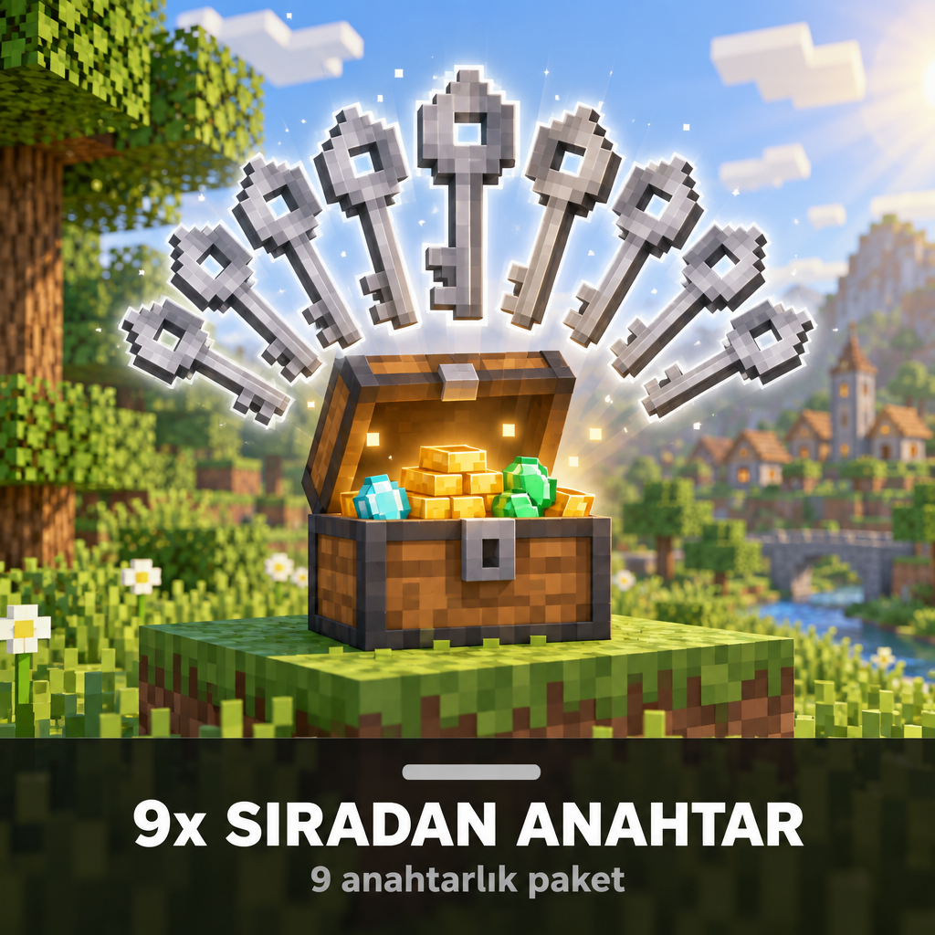 9x Sıradan Anahtar