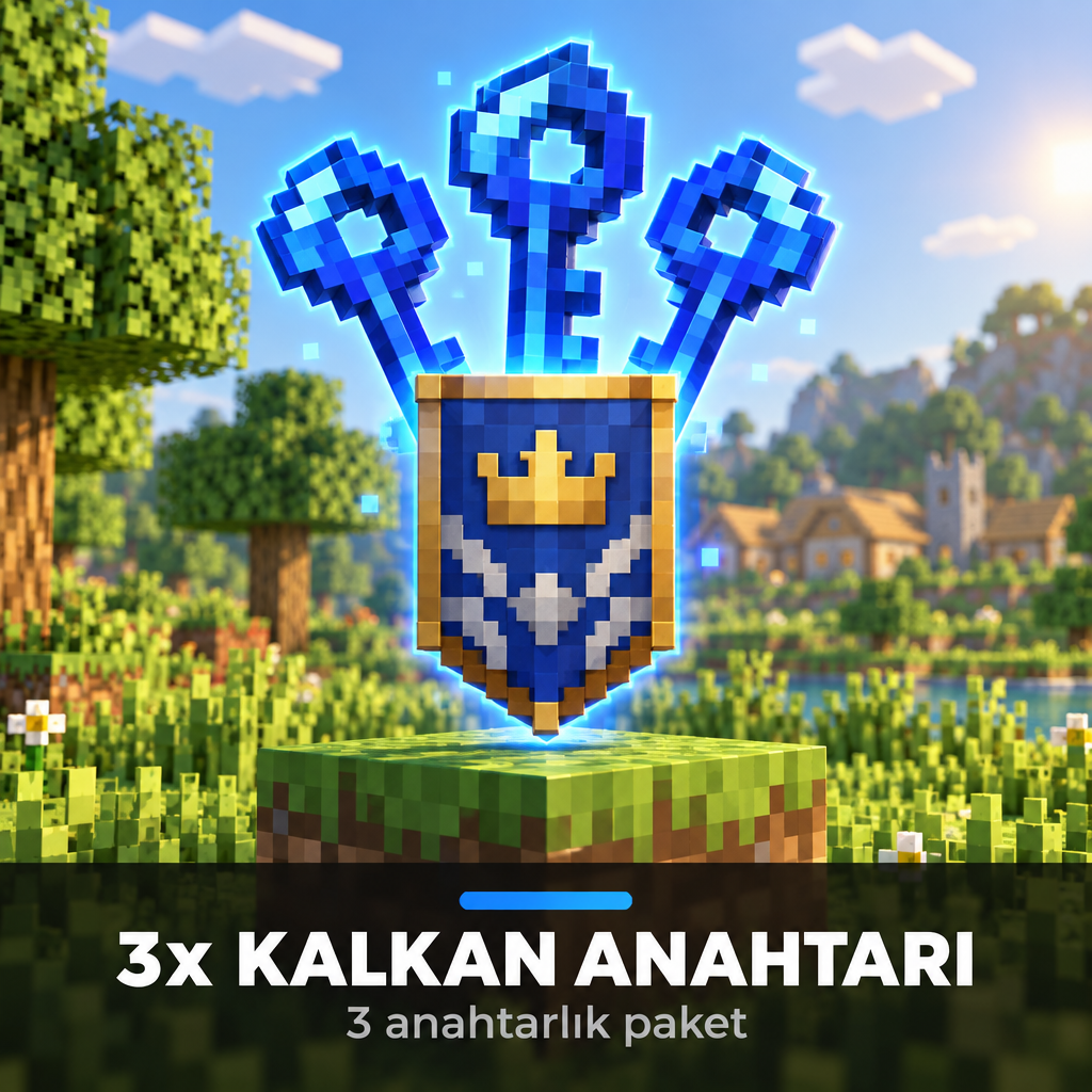 3x Kalkan Anahtarı