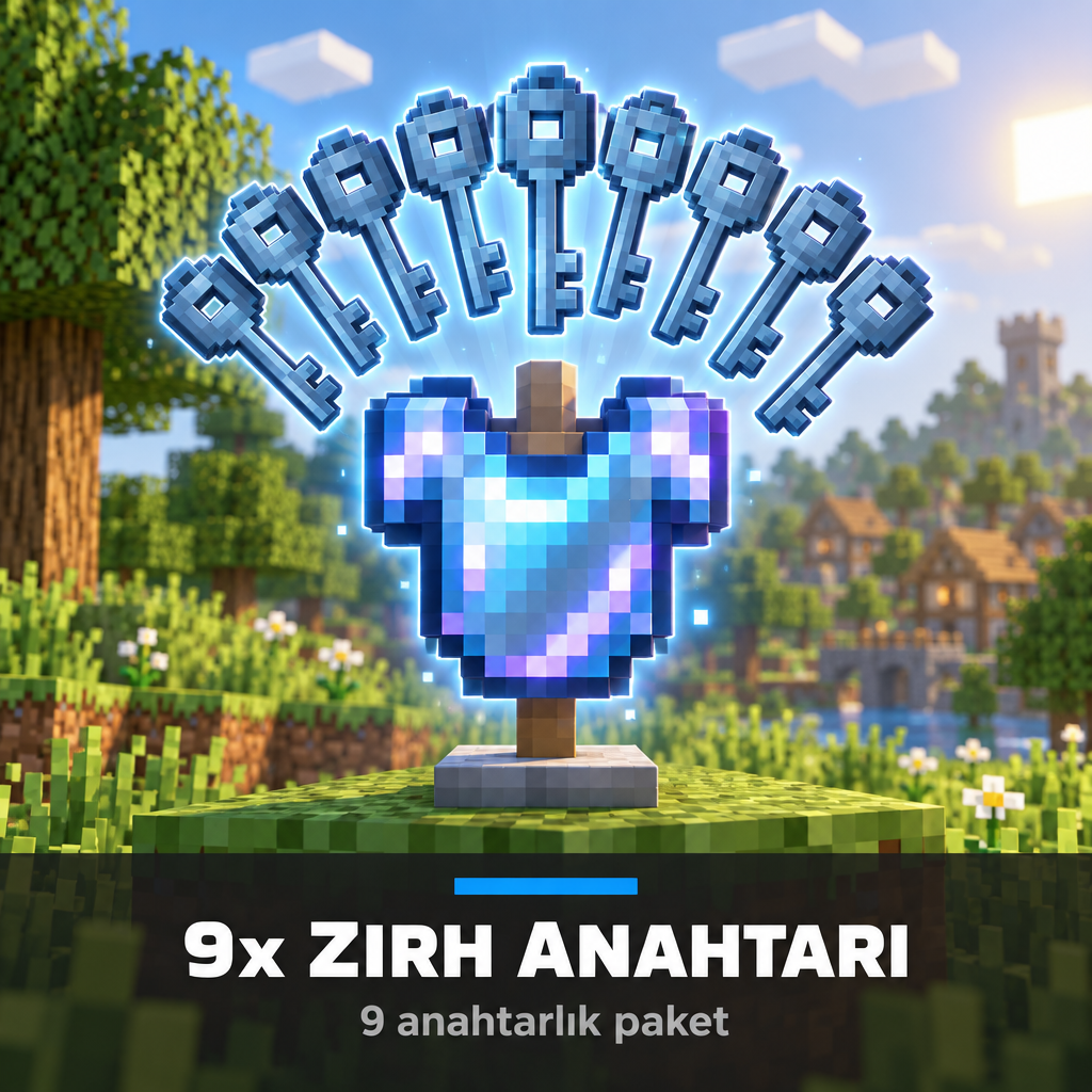9x Zırh Anahtarı