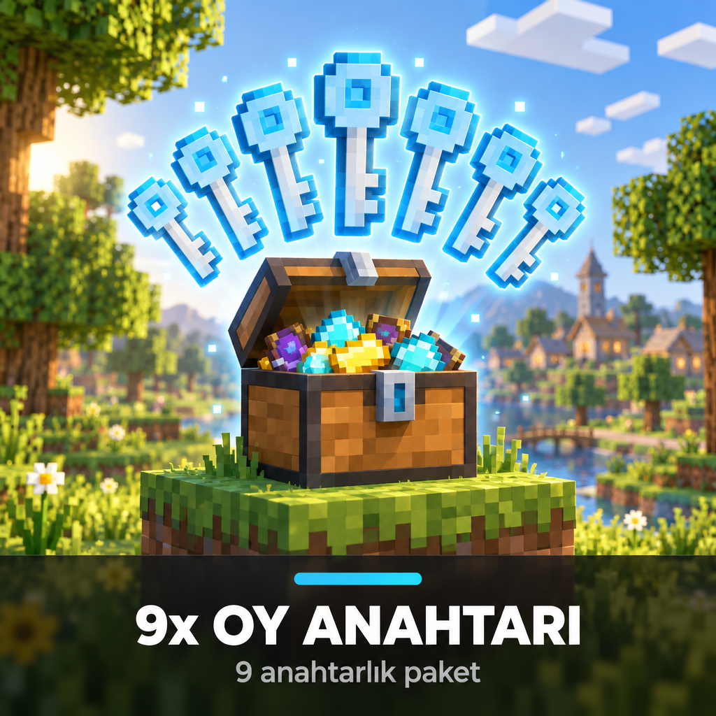 9x Oy Anahtarı