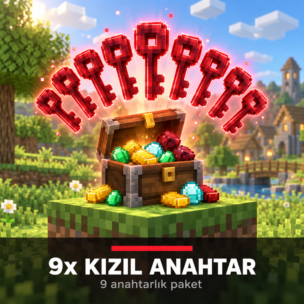 9x Kızıl Anahtar