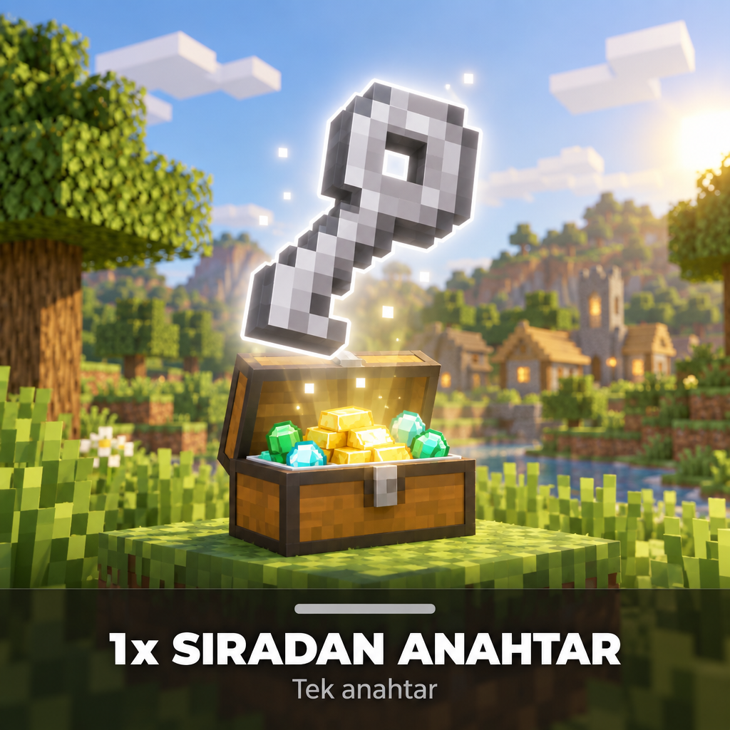 1x Sıradan Anahtar