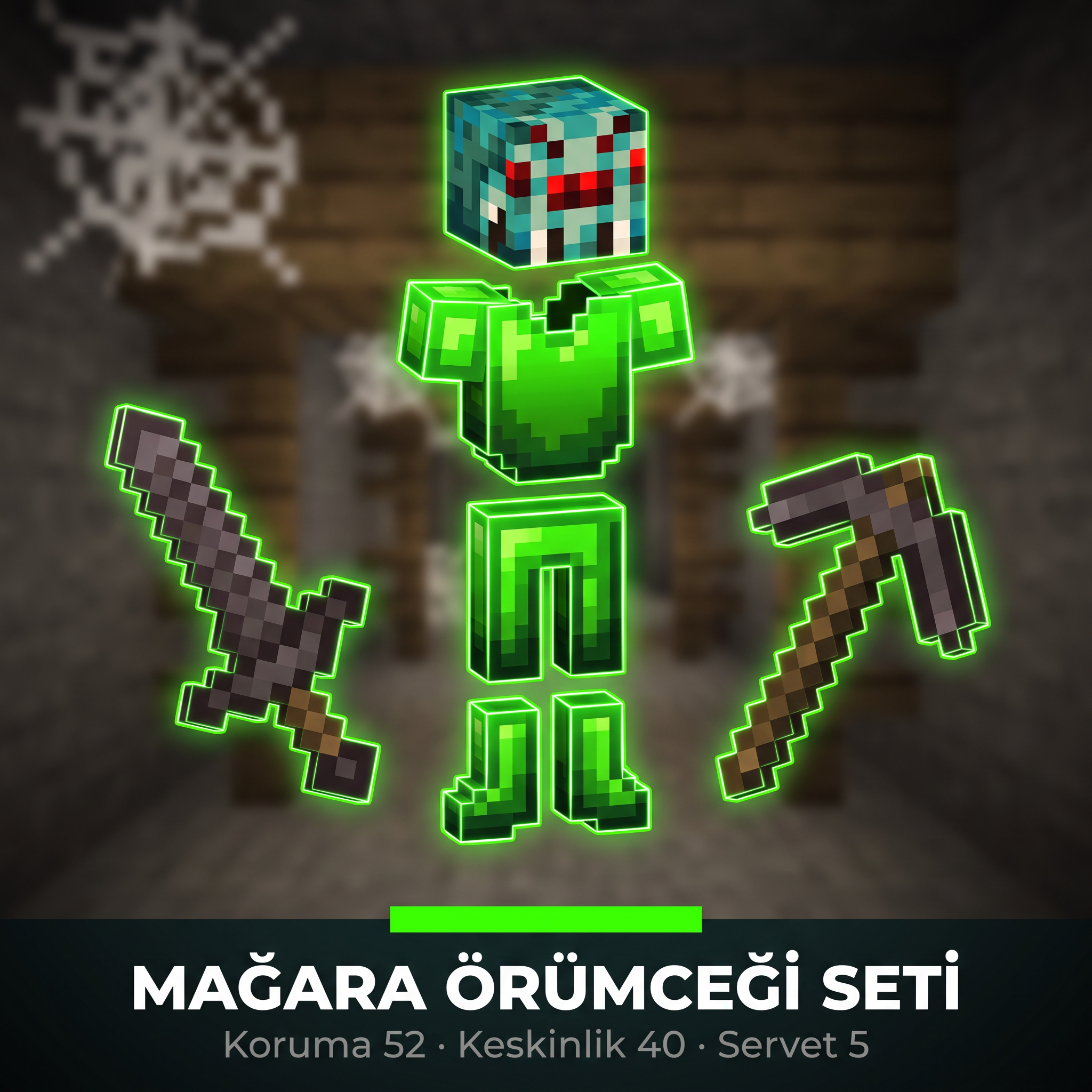 Mağara Örümceği Seti